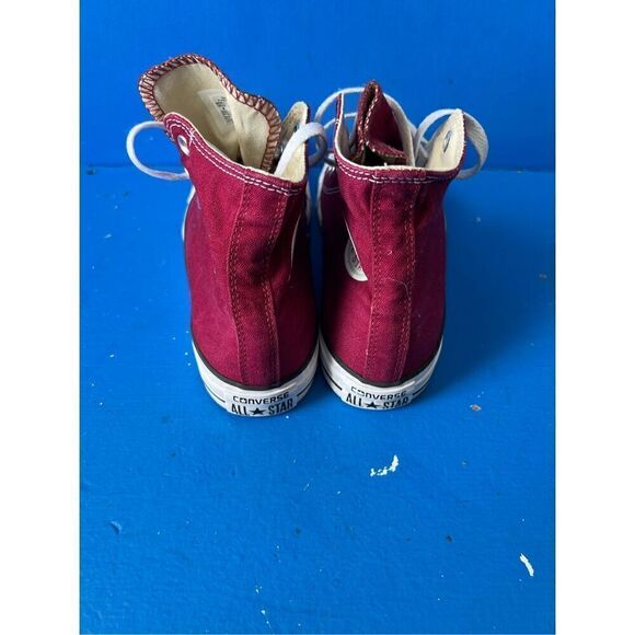 CONVERSE All Star Chuck Taylor RED Canvas M9621 (Size M 6 - w 8) High Top - Picture 4 of 6